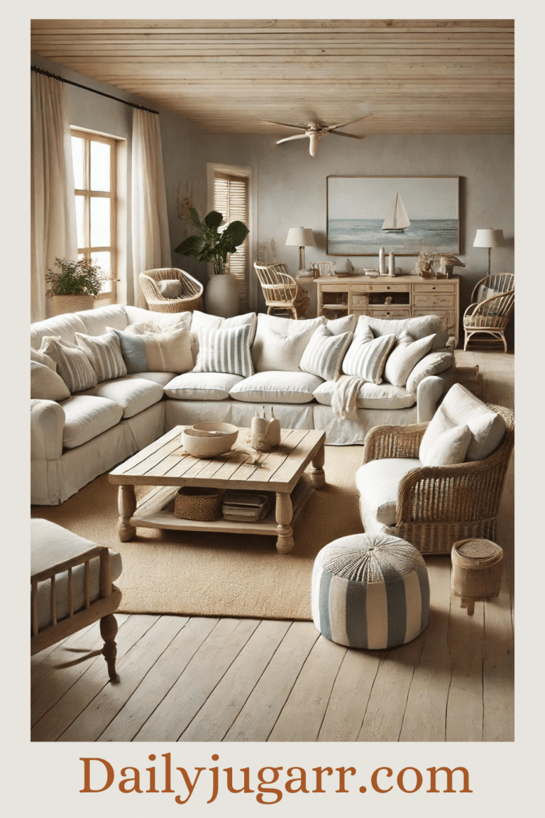 Beach House Chic, Bloxburg Living Room Ideas Perfect for Summer