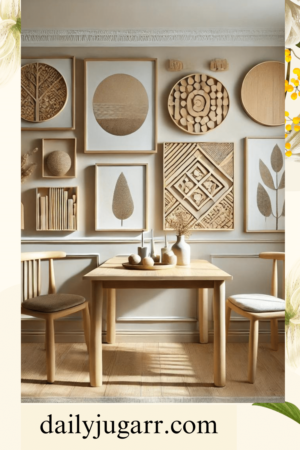 Transform Your Small Dining Room With Stunning Wall Art