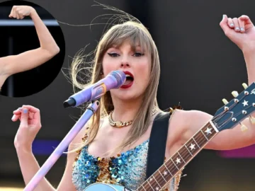 Taylor Swift Got A Weird Cramp During Her Concert In Edinburgh. dailyjugarr.com