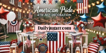 American Pride, Stylish Outdoor Decorations For July 4th Celebrations. dailyjugarr.com