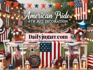 American Pride, Stylish Outdoor Decorations For July 4th Celebrations. dailyjugarr.com