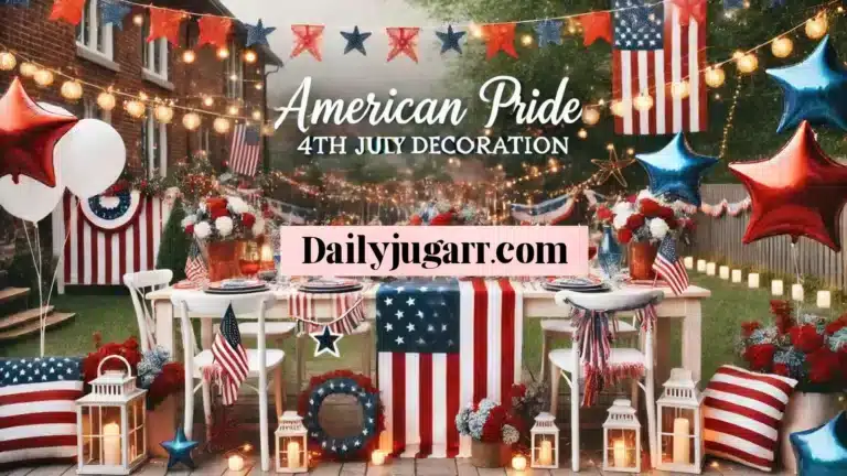 American Pride, Stylish Outdoor Decorations For July 4th Celebrations. dailyjugarr.com