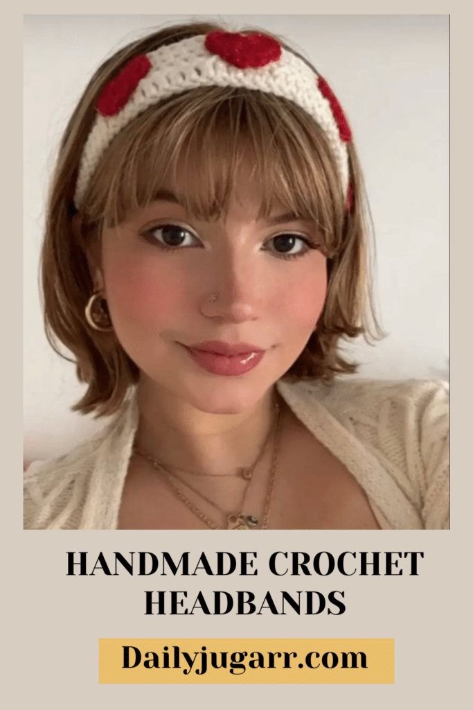 Unique and Stylish, Handmade Crochet Hair Accessories