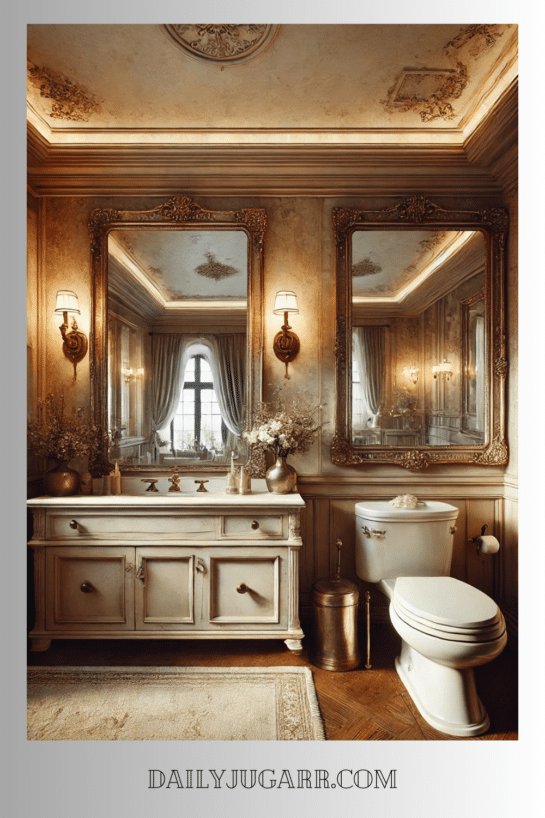 Unique Small Mirror Wall Decor Ideas For A Fresh Bathroom Look