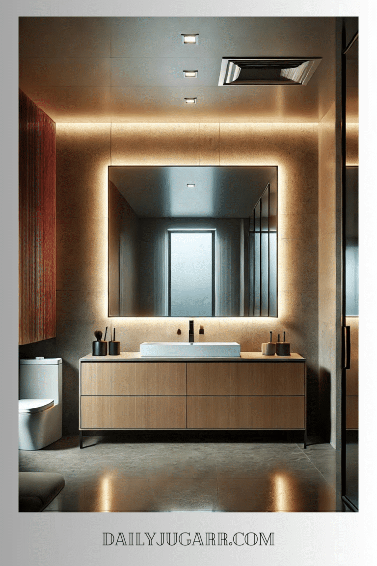 Unique Small Mirror Wall Decor Ideas For A Fresh Bathroom Look