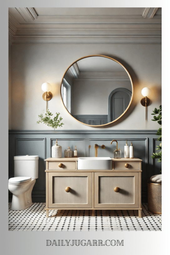 Unique Small Mirror Wall Decor Ideas For A Fresh Bathroom Look