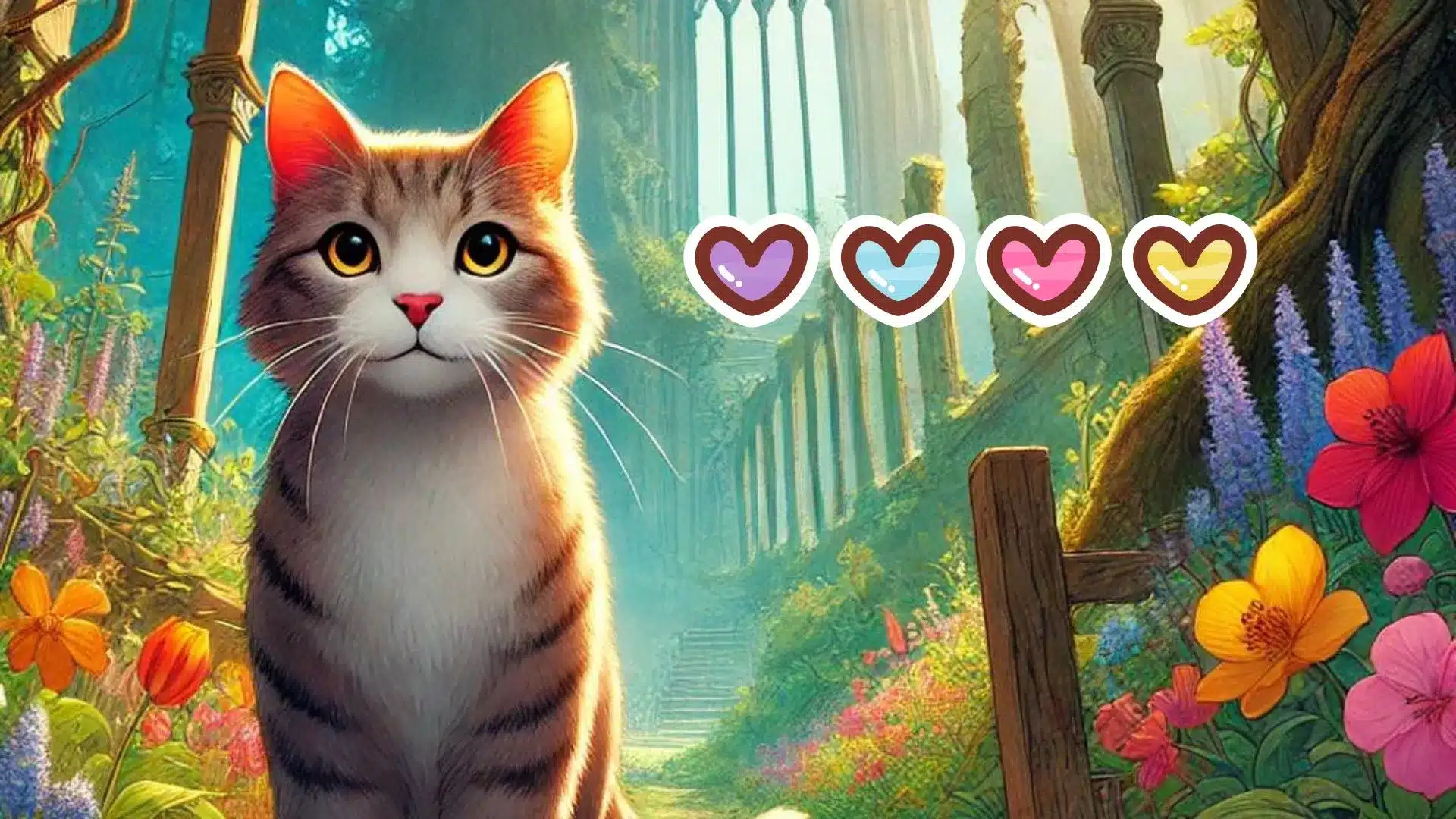 The Stray Cat Who Discovered A Wizard's Secret Garden