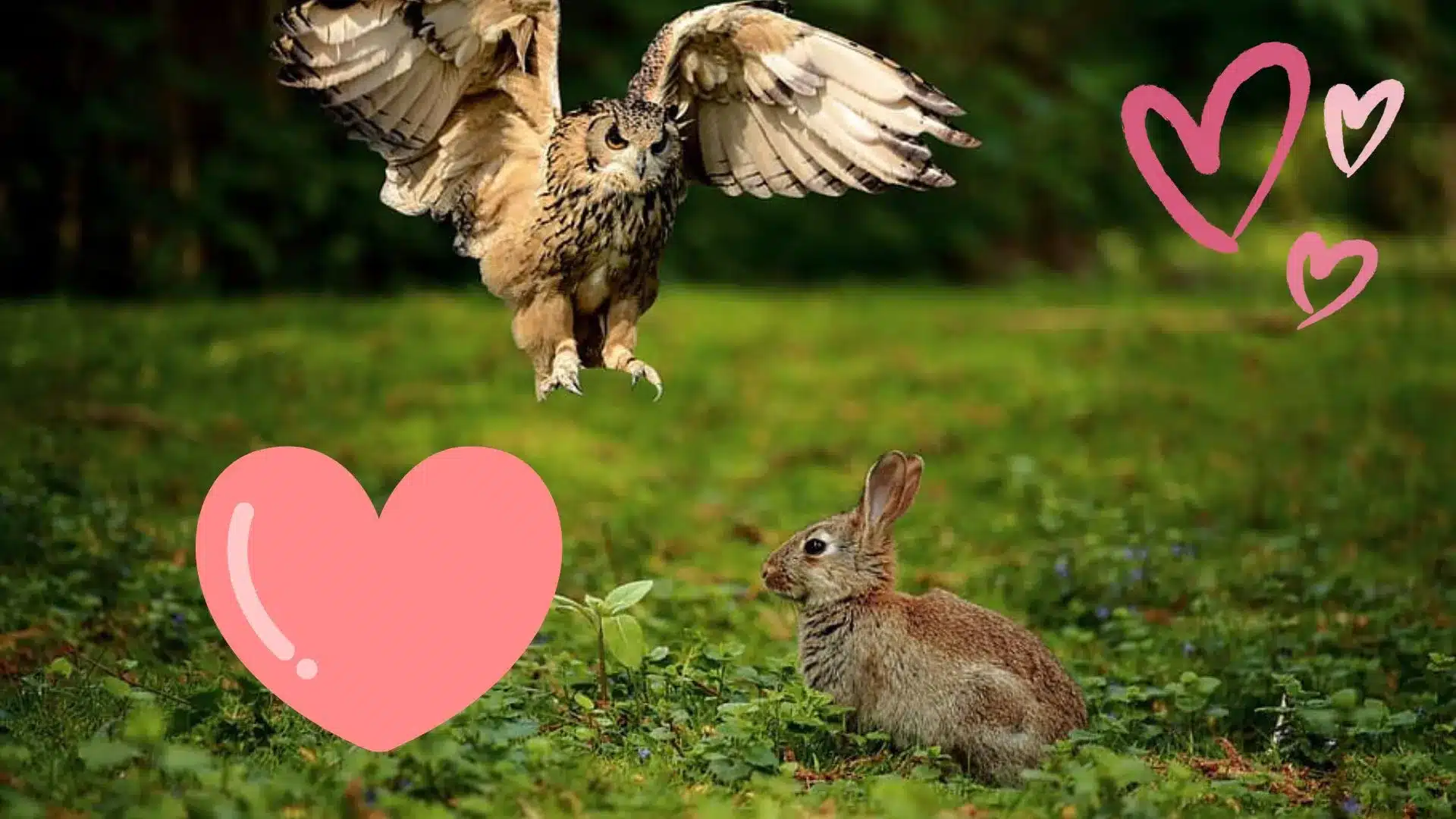 This Eagle And Rabbit's Bond Will Melt Your Heart